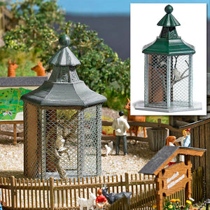 Busch 1581 HO Scale Owl Aviary Kit