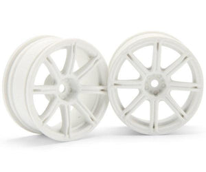 HPI 3303 Work Emotion XC8 Whl 26mm 3mm Offset White (2) Sprint 2 / Nitro 3 / E10