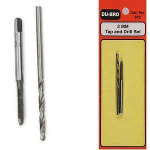 DuBro 372 Tap & Drill Set 3mm