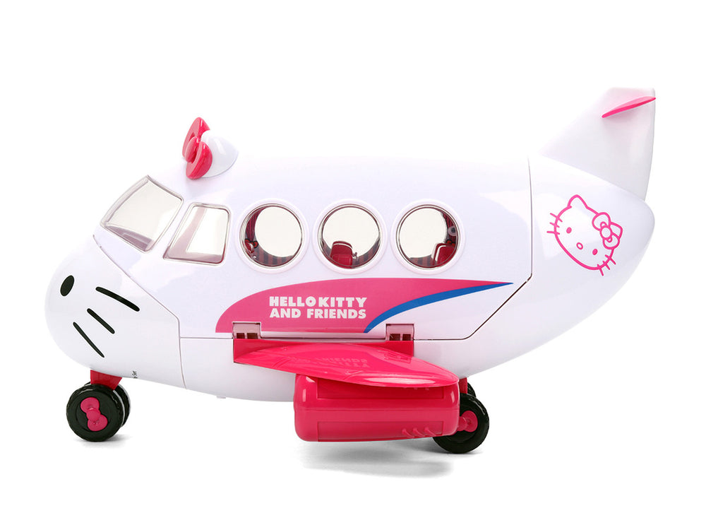 "Hello Kitty and Friends" Airplane Set with 3 Figures Model by Jada