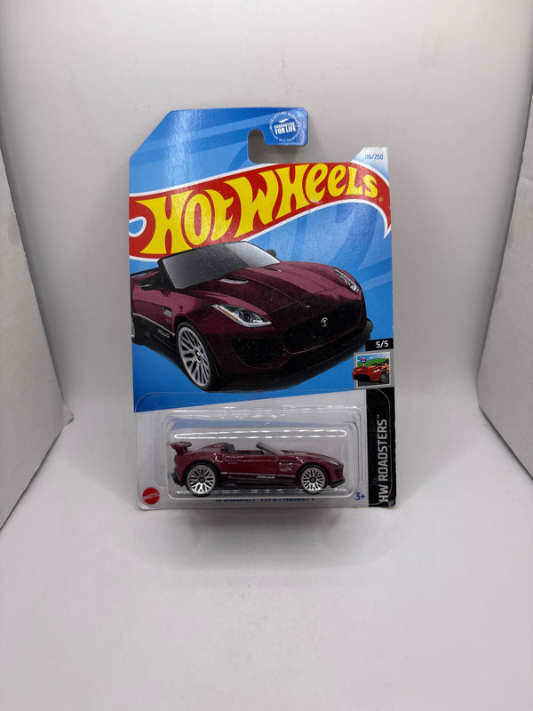S and E Hobbies and Collectables Hot Wheels 15 Jaguar F-Type Project 7 Diecast Red