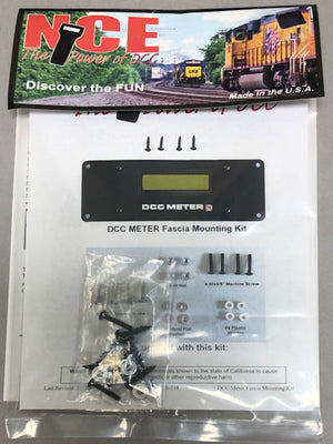 NCE 524-328 Fascia Mounting Kit for NCE DCC Meter