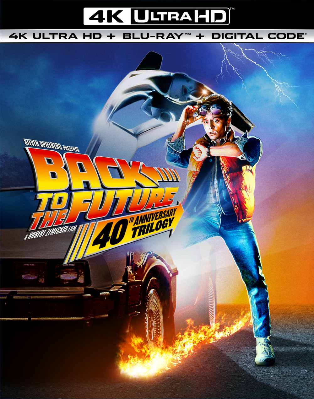 Back to the Future 40th Anniversary Trilogy (4K Ultra HD + Blu-ray™ + Digital Code)