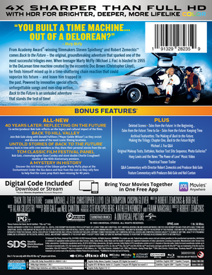 Back to the Future Limited Edition Steelbook (4K Ultra HD + Blu-ray™ + Digital Code)