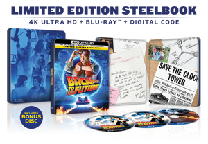 Back to the Future Limited Edition Steelbook (4K Ultra HD + Blu-ray™ + Digital Code)