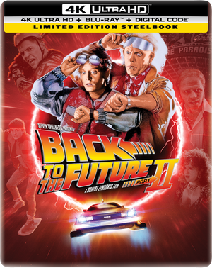 Back to the Future Part II Limited Edition Steelbook (4K Ultra HD + Blu-ray™ + Digital Code)