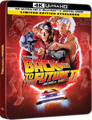 Back to the Future Part II Limited Edition Steelbook (4K Ultra HD + Blu-ray™ + Digital Code)