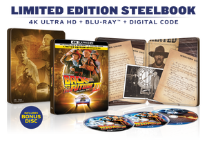 Back to the Future Part III Limited Edition Steelbook (4K Ultra HD + Blu-ray™ + Digital Code)
