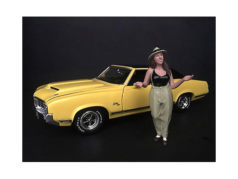 "Hanging Out II" Tanya Figurine for 1/18 Scale Models by American Diorama — Scale Model Accessories