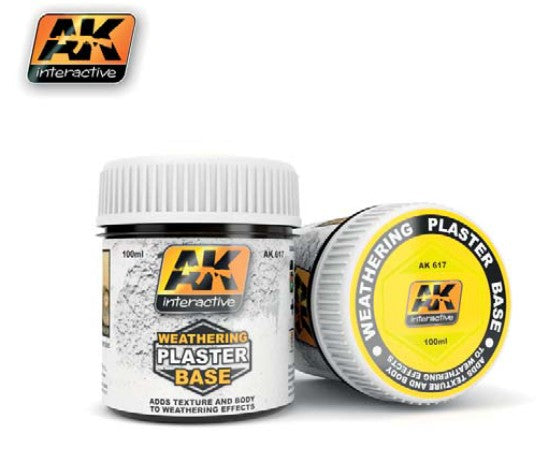 Black Forest® Hobby Supply Co AK Interactive 617 Weathering Plaster Base 100ml Bottle — Glues, Paints, Tools > AK Interactive