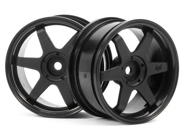 HPI Racing 3841 TE37 Wheel 26mm Black 3mm Offset (2) Sprint 2 Nitro E10 Ford