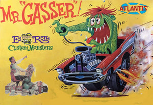 Black Forest® Hobby Supply Co Atlantis Models 1301 1/25 Ed Big Daddy Roth Mr. Gasser Car & Figure 7" Tall (for — Sci-Fi &