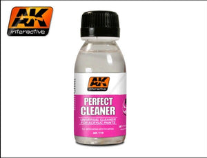 AK Interactive 119 Perfect Acrylic Cleaner 100ml Bottle - Echo Six Hobbies