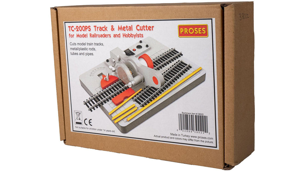 PowerHobby Proses Bachmann Train Track Metal Rod Cutter HO N Scale TC-200PS 39022