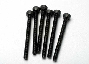 Traxxas 3964 Cap Head Screws (6) 3 x 32-mm (3x32mm) E-Revo