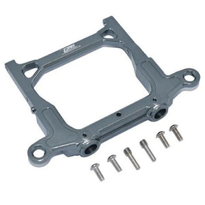 GPM SCX3L331R-GS Alu Rear Bumper Mount Grey : Axial 1/10 SCX10 III JT Gladiator