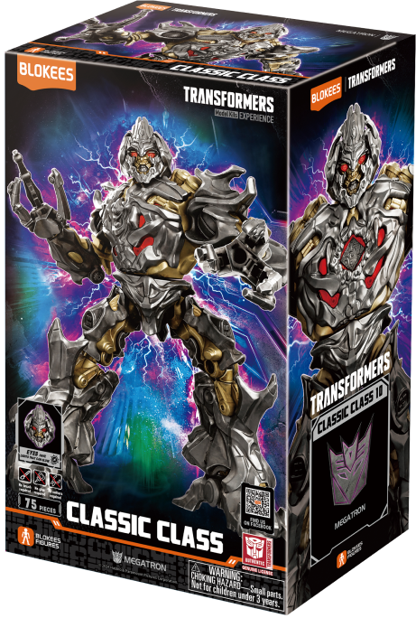 Little Shop of Magic Blokees Transformers: Classic Class - 10 Transformers (2007) Megatron — Toys and Collectible