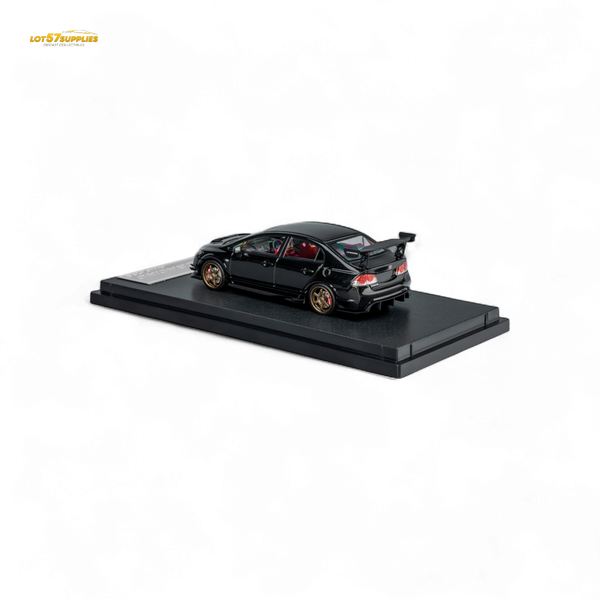 (Pre-Order) Microturbo FD2 J'S Racing Metallic Black 1:64