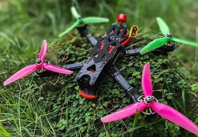 HQProp Ethix S3 Prop Watermelon (2CW+2CCW)-Poly Carbonate - Echo Six Hobbies