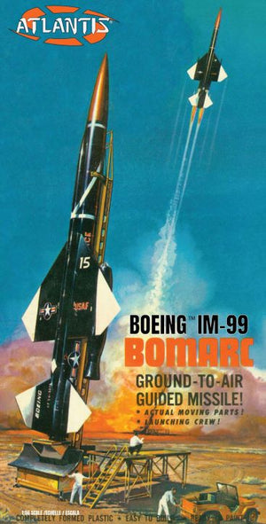 Black Forest® Hobby Supply Co Atlantis Models 1806 1/56 Boeing IM99 Bomarc Ground-to-Air Guided Missile (forme — Sci-Fi &