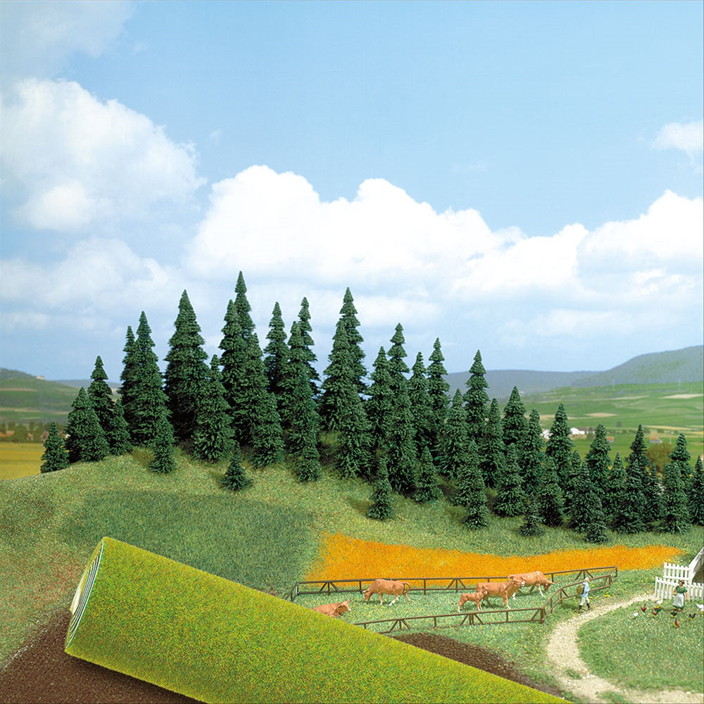 Busch 7281 All Scale Grass Mat, Spring Green, 100 x 250 cm