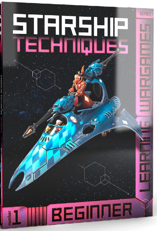 Black Forest® Hobby Supply Co AK Interactive 590 Learning Wargames 1: Starship Techniques Beginner Book — Paints, Tools,
