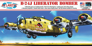 Black Forest® Hobby Supply Co Atlantis Models 218 1/92 B24J Liberator Buffalo Bill Bomber (formerly Revell) — Sci-Fi & Pop