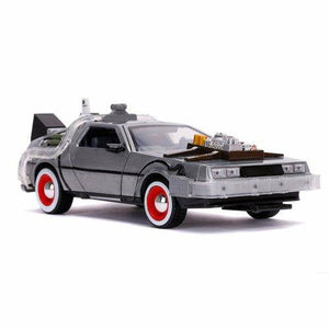 Old West Back to the Future Time Machine right front side.