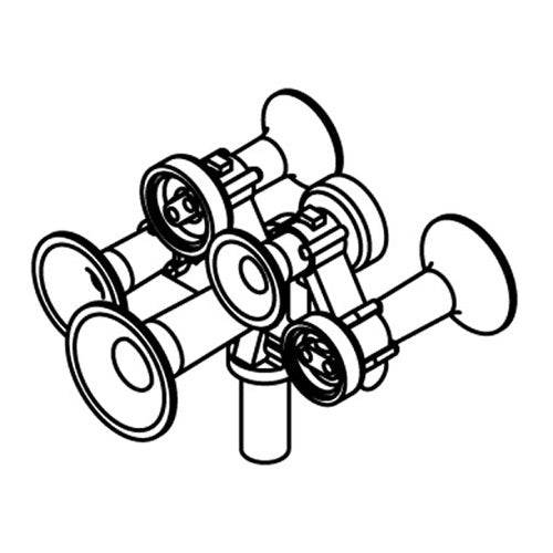 Athearn ATH02045 HO Scale Nathan M5R24 Horn Set (3)