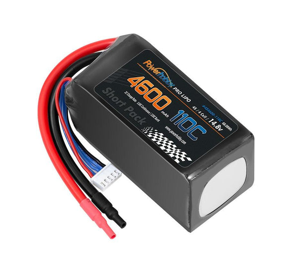 Powerhobby 3S 11.4V 4600mah 110C-220C Short Drag Racing Lipo Battery