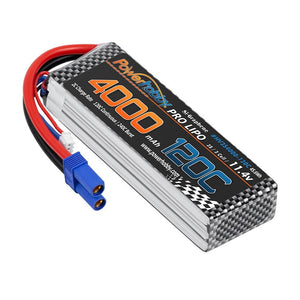 Powerhobby 3s 11.4V 4000mah 120c Graphne + HV Lipo Battery w EC5 Plug