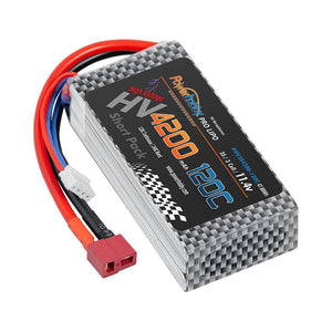 Powerhobby 3s 11.4V  4200mah 120c Graphne + HV Lipo Battery w Deans plugs