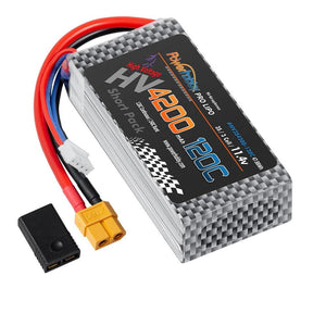 Powerhobby 3s 11.4V 4200mah 120c Graphne + HV Lipo Battery w XT60 plug