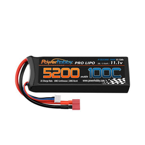 Powerhobby 3s 11.V 5200mah 100C - 200C Lipo Battery w Deans Plug