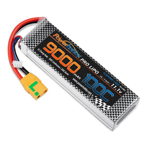 Powerhobby 3S 11.1V 9000mah 100C GRAPHENE Lipo Battery w XT90 Plug