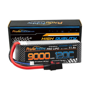Powerhobby 3S 11.4V 9000mah 120C GRAPHENE + HV Lipo Battery w QS8 Plug 8AWG Wire