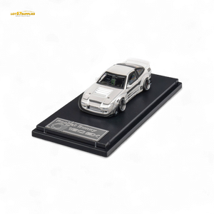 MicroTurbo Custom 180SX - Pandem Rocket Bunny White 1:64