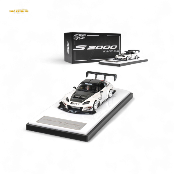 Microturbo Custom S2000 - Metallic White TOP FUEL 1:64
