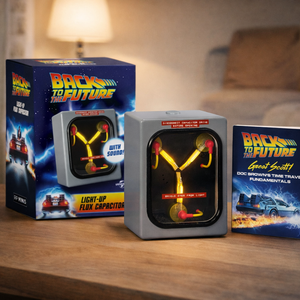 Back to the Future™ Back to the Future Miniature Light-Up Flux Capacitor with Sound [RP Minis] — Desk Toy