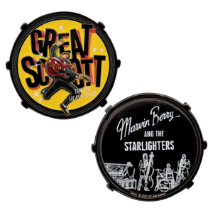 Back to the Future Limited Edition Marvin Berry & The Starlighters Coin