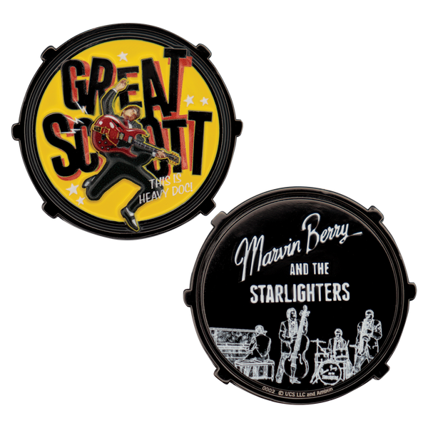 Back to the Future Limited Edition Marvin Berry & The Starlighters Coin