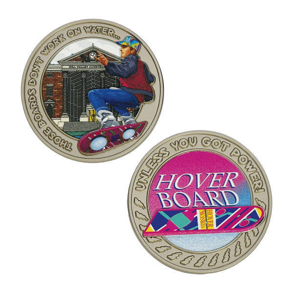 Back to the Future Part II Limited Edition Hoverboard Coin