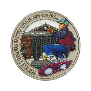 Back to the Future Part II Limited Edition Hoverboard Coin