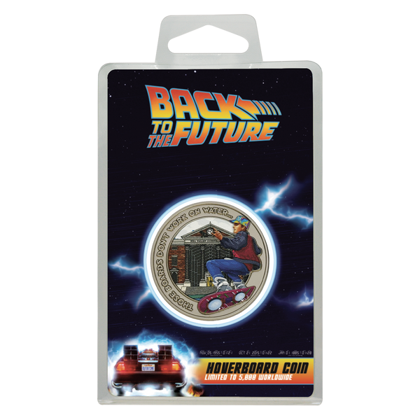 Back to the Future Part II Limited Edition Hoverboard Coin