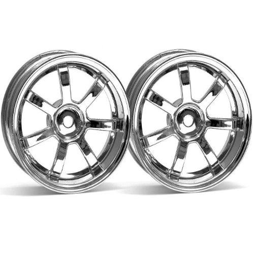 HPI Racing 3316 Rays Gram Lghts 57S-PRO Wheel Chrm 3mm Offset Sprint 2 / Nitro 3