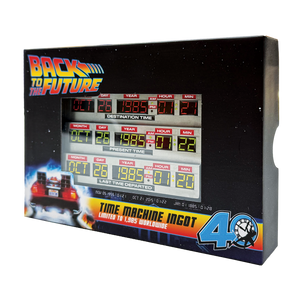 Back to the Future 40th Anniversary Time Circuits Ingot