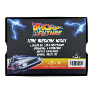 Back to the Future 40th Anniversary Time Circuits Ingot