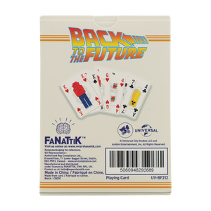 Fanattik Back to the Future Playing Cards
