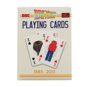 Fanattik Back to the Future Playing Cards