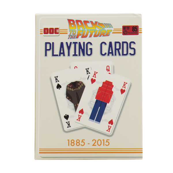 Fanattik Back to the Future Playing Cards